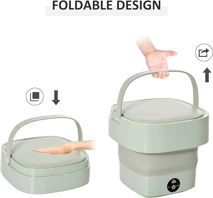 Foldable Mini Laundry Machine